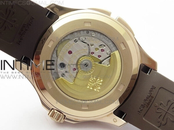 Aquanaut 5164R RG GRF Best Edition Brown Dial on Brown Rubber Strap A324 V2 - Image 23