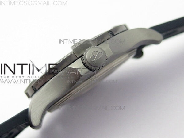 AVENGER BLACKBIRD V17311 Ti DLC 1:1 Best Edition Black Dial Diamonds Bezel on Nylon Strap A2824 - Image 10
