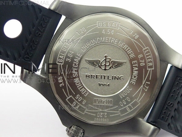 AVENGER BLACKBIRD V17311 Ti DLC 1:1 Best Edition Black Dial Diamonds Bezel on Nylon Strap A2824 - Image 17