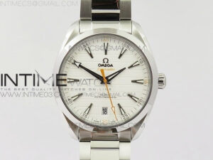 Aqua Terra 150M Master Chronometers VSF 1:1 Best Edition White Dial on SS Bracelet A8900 Super Clone