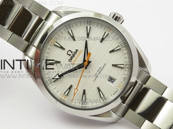 Aqua Terra 150M Master Chronometers VSF 1:1 Best Edition White Dial on SS Bracelet A8900 Super Clone - Image 3