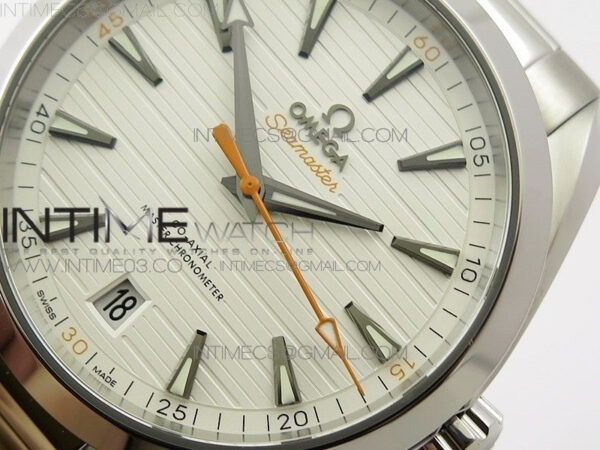 Aqua Terra 150M Master Chronometers VSF 1:1 Best Edition White Dial on SS Bracelet A8900 Super Clone - Image 7