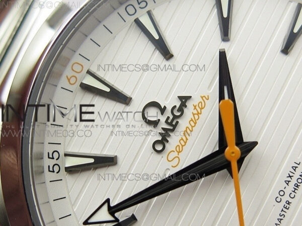 Aqua Terra 150M Master Chronometers VSF 1:1 Best Edition White Dial on SS Bracelet A8900 Super Clone - Image 13