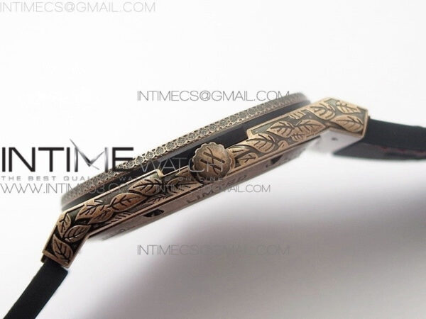Classic Fusion 45mm RG Engravings Case SRF Best Edition Red dial On Red Gummy Strap A2892(Free box) - Image 9