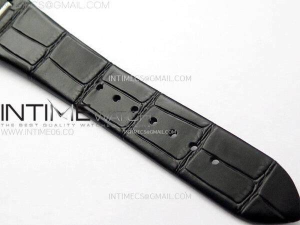 Constellation 39mm SS TWF Silver Gray Dial on Black Leather Strap A8800 - Image 16