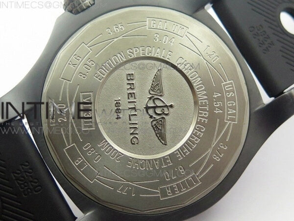 AVENGER BLACKBIRD V17311 Ti DLC 1:1 Best Edition Black CF Dial on Nylon Strap A2824 - Image 14