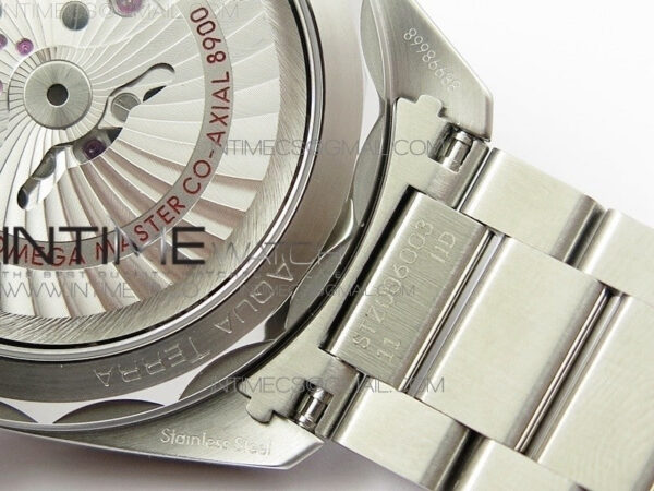 Aqua Terra 150M Master Chronometers VSF 1:1 Best Edition White Dial on SS Bracelet A8900 Super Clone - Image 43