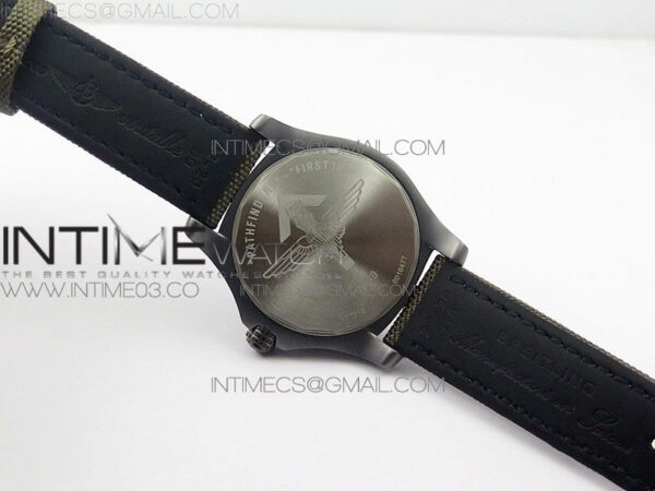 AVENGER V17310 Ti DLC 1:1 Best Edition Black Dial Pathfinders First In on Nylon Strap A2824 - Image 14