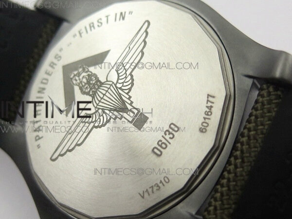 AVENGER V17310 Ti DLC 1:1 Best Edition Black Dial Pathfinders First In on Nylon Strap A2824 - Image 16