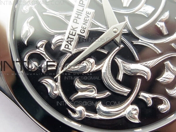 Classic 5088 100P Engraved Case FLF Best Edition Engraved Dial on Black Leather strap Cal.240 - Image 6