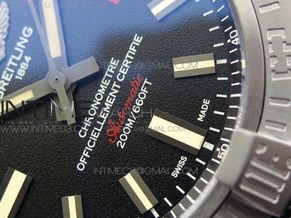 AVENGER BLACKBIRD V17311 Ti DLC 1:1 Best Edition Black Dial on Nylon Strap A2824 - Image 8