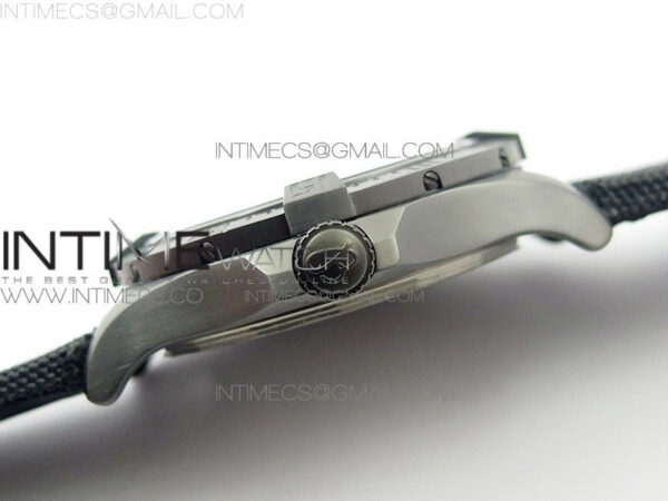 AVENGER BLACKBIRD V17311 Ti DLC 1:1 Best Edition Black Dial on Nylon Strap A2824 - Image 9