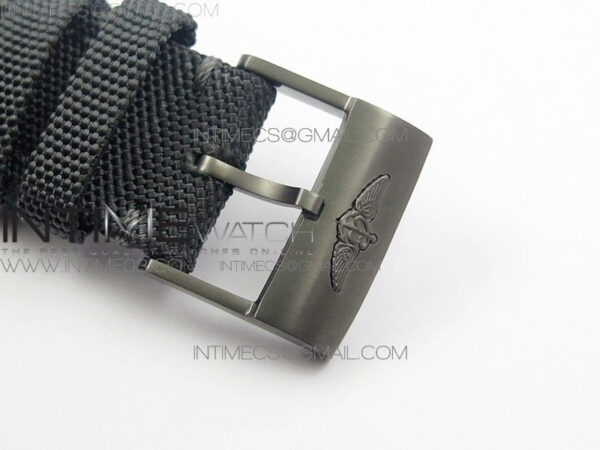 AVENGER BLACKBIRD V17311 Ti DLC 1:1 Best Edition Black Dial on Nylon Strap A2824 - Image 12
