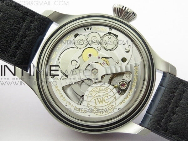 Big Pilot IW501008 Real PR SS ZF 1:1 Best Edition Blue Dial on Blue Leather Strap A51111 - Image 26