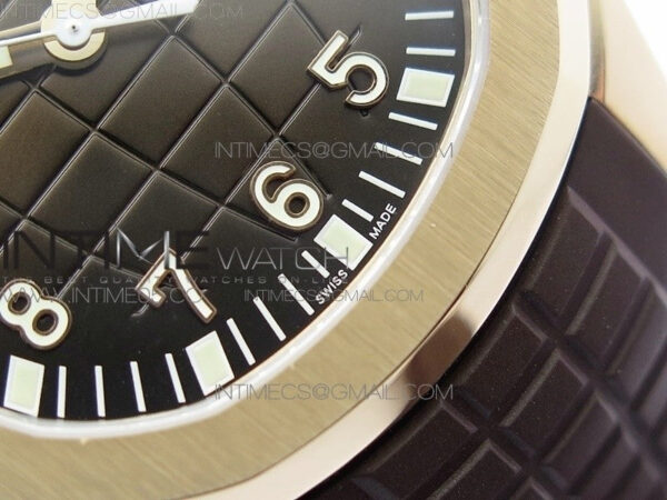Aquanaut 5167R RG ZF 1:1 Best Edition Brown Dial on Brown Rubber Strap 324CS (Free box) - Image 6