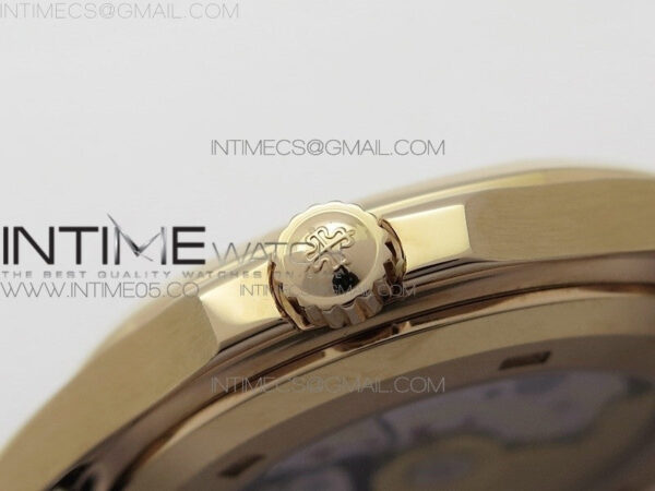 Aquanaut 5167R RG ZF 1:1 Best Edition Brown Dial on Brown Rubber Strap 324CS (Free box) - Image 10