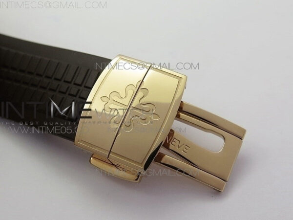 Aquanaut 5167R RG ZF 1:1 Best Edition Brown Dial on Brown Rubber Strap 324CS (Free box) - Image 12