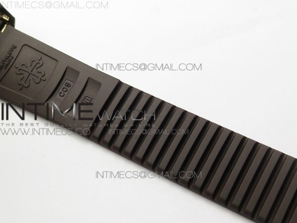 Aquanaut 5167R RG ZF 1:1 Best Edition Brown Dial on Brown Rubber Strap 324CS (Free box) - Image 19
