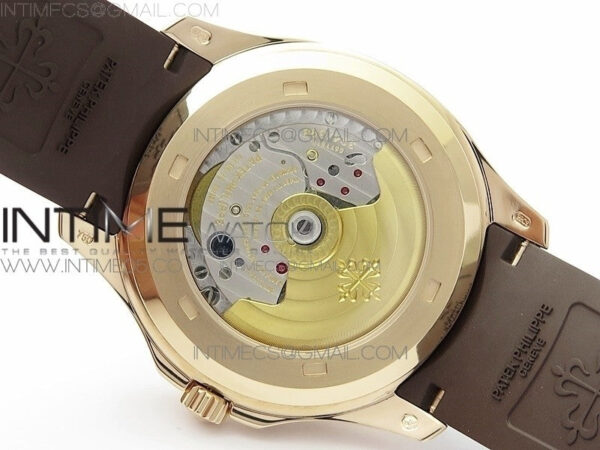 Aquanaut 5167R RG ZF 1:1 Best Edition Brown Dial on Brown Rubber Strap 324CS (Free box) - Image 22