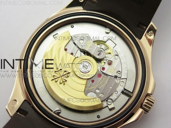 Aquanaut 5167R RG ZF 1:1 Best Edition Brown Dial on Brown Rubber Strap 324CS (Free box) - Image 26