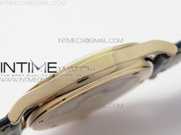 Calatrava 5296R RG ZF 1:1 Best Edition White Dial Blue Hands on Blue Leather Strap 324CS (Free box) - Image 10