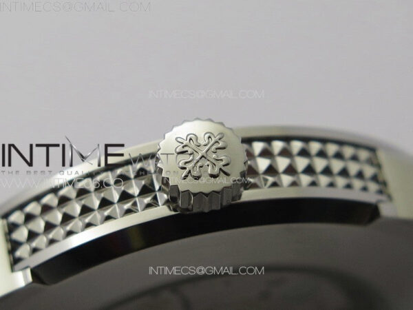 Calatrava 5226G SS PPF 1:1 Best Edition Gray Rock Dial on Black Nylon Strap 330CS - Image 11