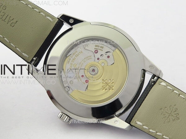 Calatrava 5226G SS PPF 1:1 Best Edition Gray Rock Dial on Black Nylon Strap 330CS - Image 21