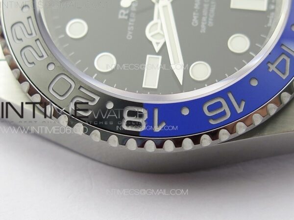GMT-MASTER II 126710 BLNR BLACK/BLUE CERAMIC 904L STEEL APSF 1:1 BEST EDITION VR3285 CHS - Image 14