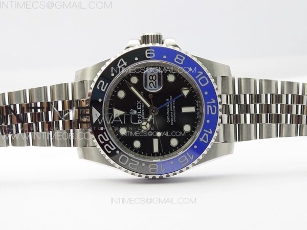 GMT-MASTER II 126710 BLNR BLACK/BLUE CERAMIC 904L STEEL APSF 1:1 BEST EDITION VR3285 CHS - Image 6