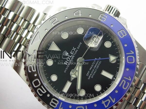 GMT-MASTER II 126710 BLNR BLACK/BLUE CERAMIC 904L STEEL APSF 1:1 BEST EDITION VR3285 CHS - Image 9
