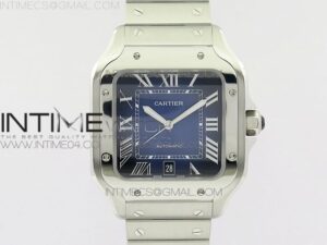 Santos de Cartier 40mm 2018 SS/YG BVF RG Bezel White Dial on SS/YG SmartLinks Bracelet