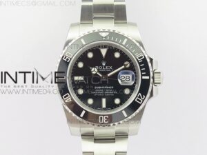 Submariner 116610 LN Black Ceramic 904L Nail Maker 1:1 Best Edition on SS Bracelet A3135