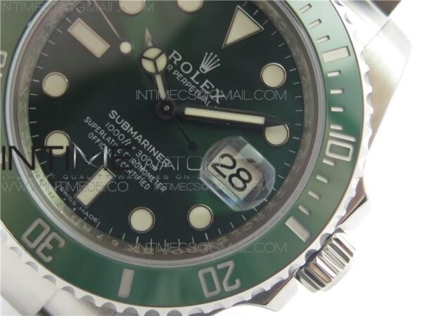 SUBMARINER 116610 LV GREEN CERAMIC ZZF (V3) - Image 11