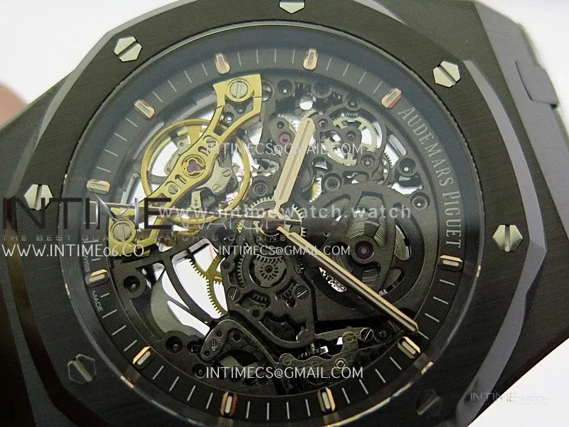 Royal Oak 41mm Openworked Ceramic 15416CE DDF 1:1 Best Edition on Ceramic Bracelet SA3132