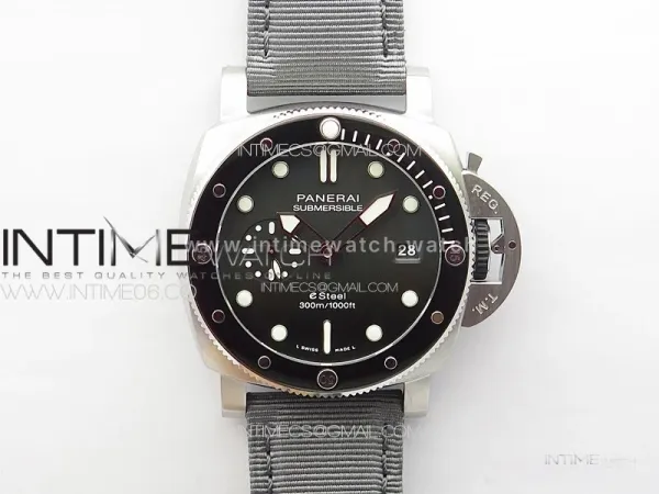 PAM1288 O VSF 1:1 Best Edition Gray Dial On Gray Nylon Strap P.900 Super Clone