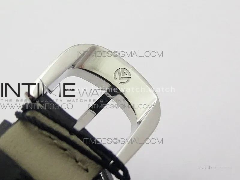 Crazy Hours Real Jumping Hour SS ABF White Dial Colorful Markers on Black Leather Strap A23J