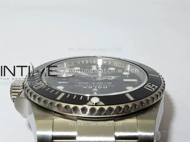 Submariner 116610 LN Black Ceramic C+F 904L 1:1 Best Edition on SS Bracelet VR3135