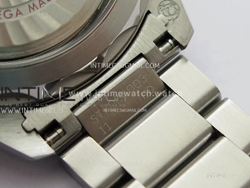 Aqua Terra 150M Master Chronometers N1F Best Edition Black Textured Dial on SS Bracelet A8900