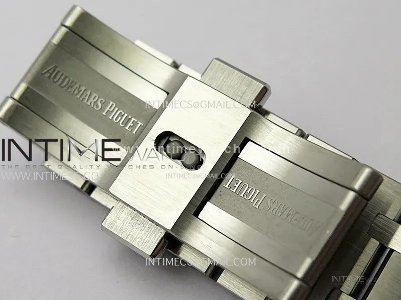 Royal Oak 41mm Skeleton 15407 SS ZF 1:1 Best Edition Skeleton Dial on SS Bracelet A3132