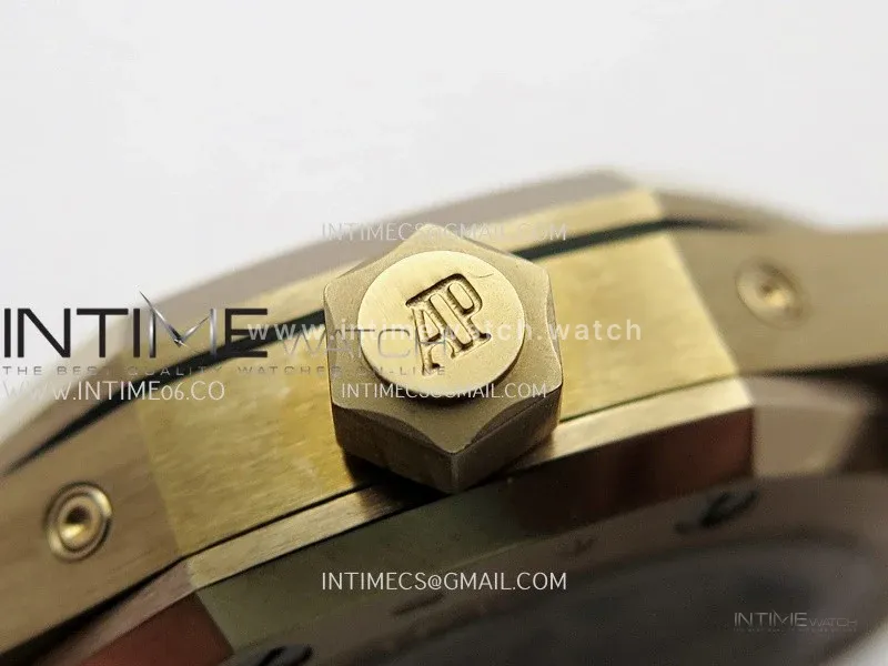 Royal Oak 41mm Complicated 26574 RG BBS Best Edition Gold Dial on RG Bracelet A5134