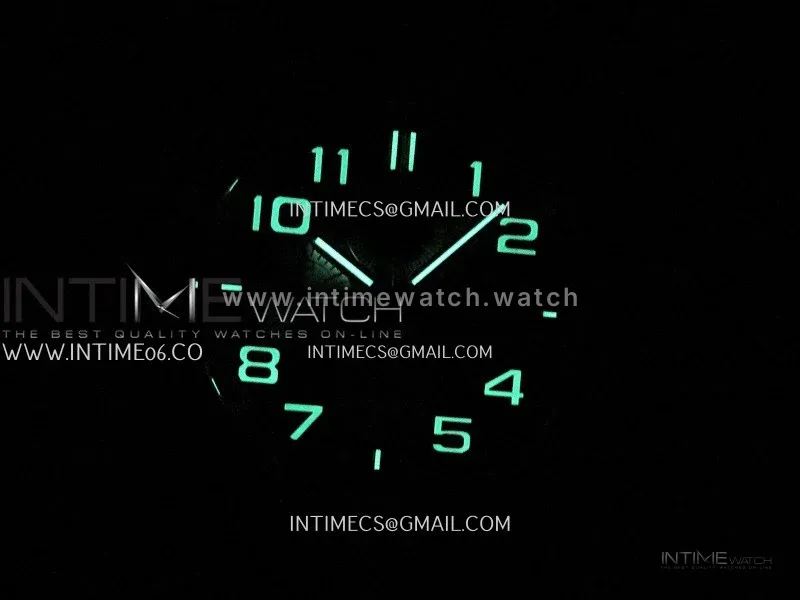 Royal Oak Offshore 44mm Black-Blue Ceramic JF 1:1 Best Edition Blue Dial on Blue Rubber Strap A3126