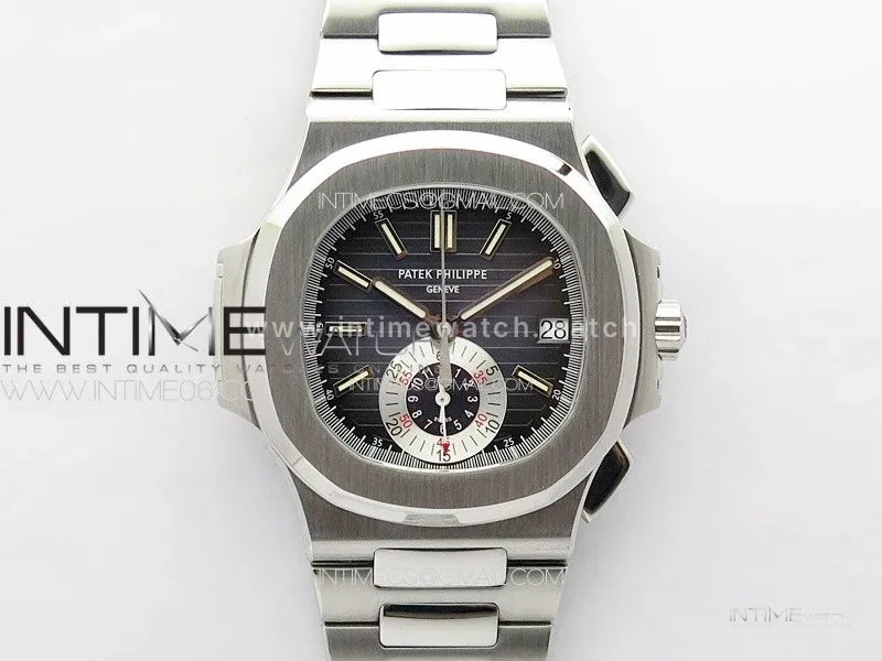 Nautilus 5980/1A-001 Blue Dial in Steel