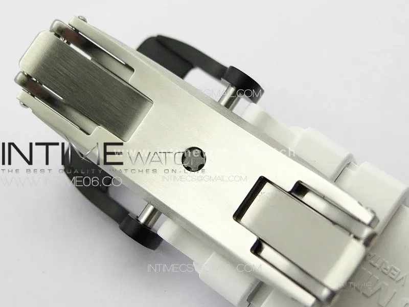RM035-02 Forged Carbon Case KUF Best Edition White Crown on White Rubber Strap MIYOTA8215