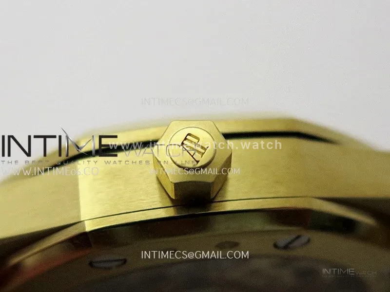 Royal Oak 16204 YG ZF 1:1 Best Edition Skeleton Dial on SS Bracelet A2121