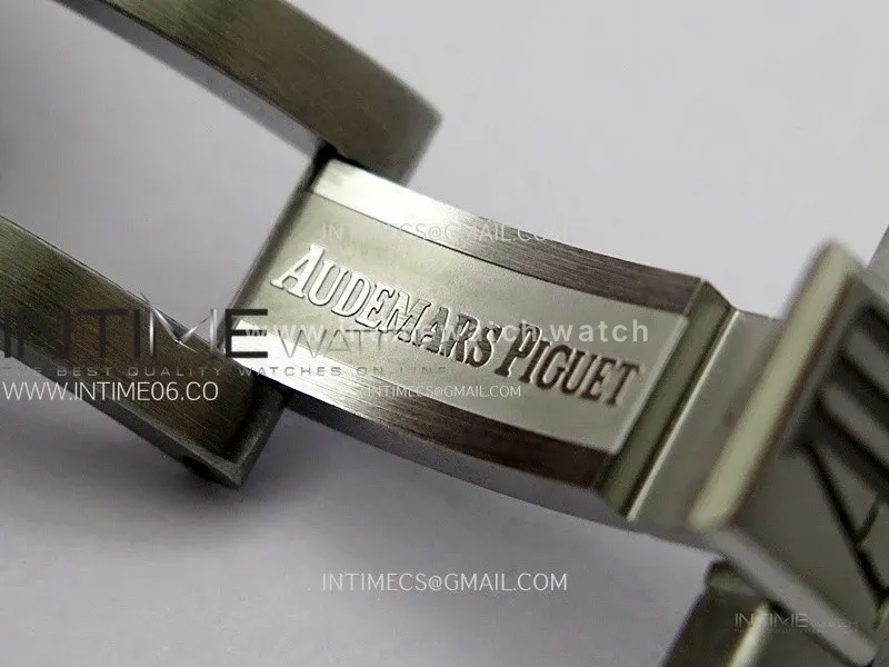 Royal Oak 37mm 15450 SS IPF 1:1 Best Edition Silver Dial on SS Bracelet SA3120 Super Clone