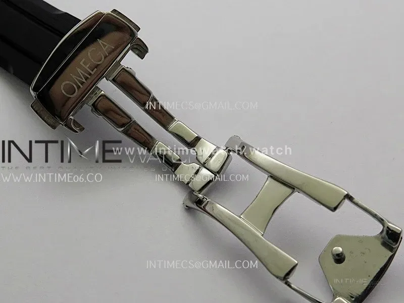 Speedmaster Professional SS/YG N1F Best Edition Silver Dial Gold Subdial On Black Rubber Strap Asian 3861