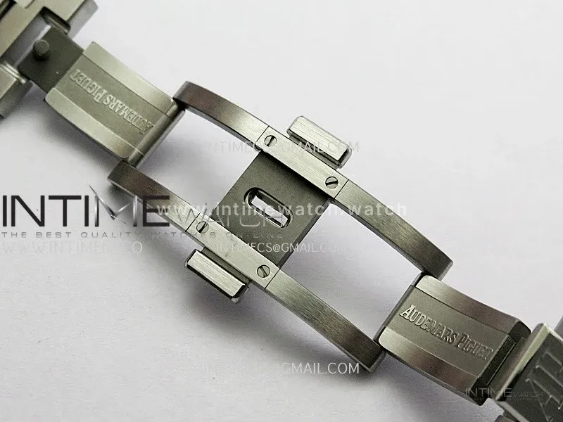 Royal Oak 41mm Complicated 26574 SS BBS Best Edition Burgundy Dial On SS Bracelet A5134
