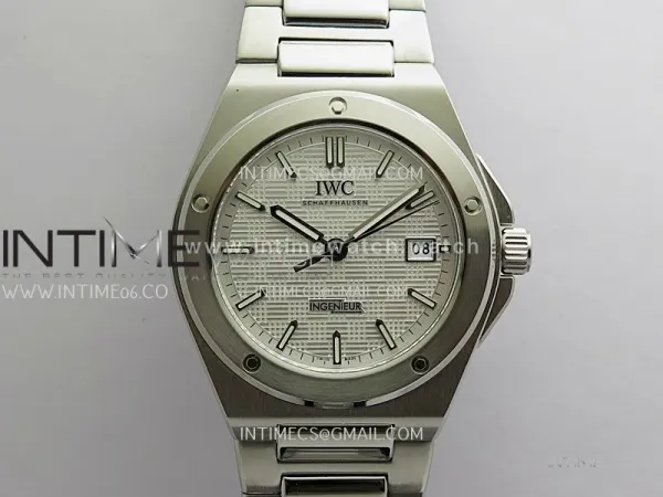 Ingenieur IW328902 SS CHF 1:1 Best Edition Silver Dial On SS Bracelet A2892
