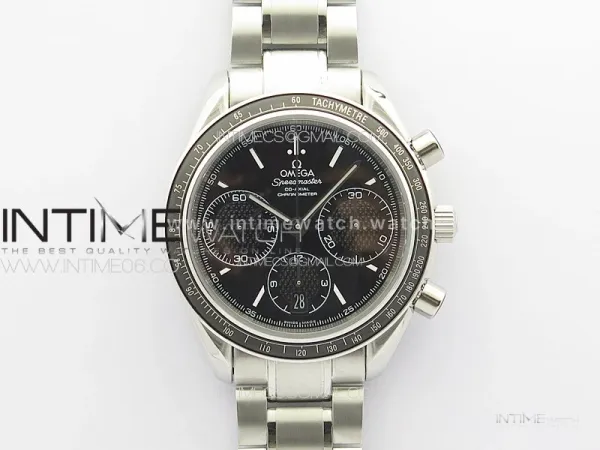 Speedmaster SS HRF 1:1 Best Edition Black Dial on SS Bracelet A7750
