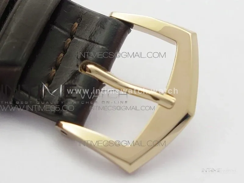 Annual Calendar Complications 5205R RG GRF Best Edition Black dial on Brown leather strap A324